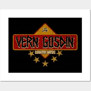 The Vern Gosdin retro Posters and Art